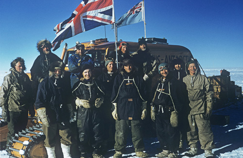 Trans-Antarctic Expedition team