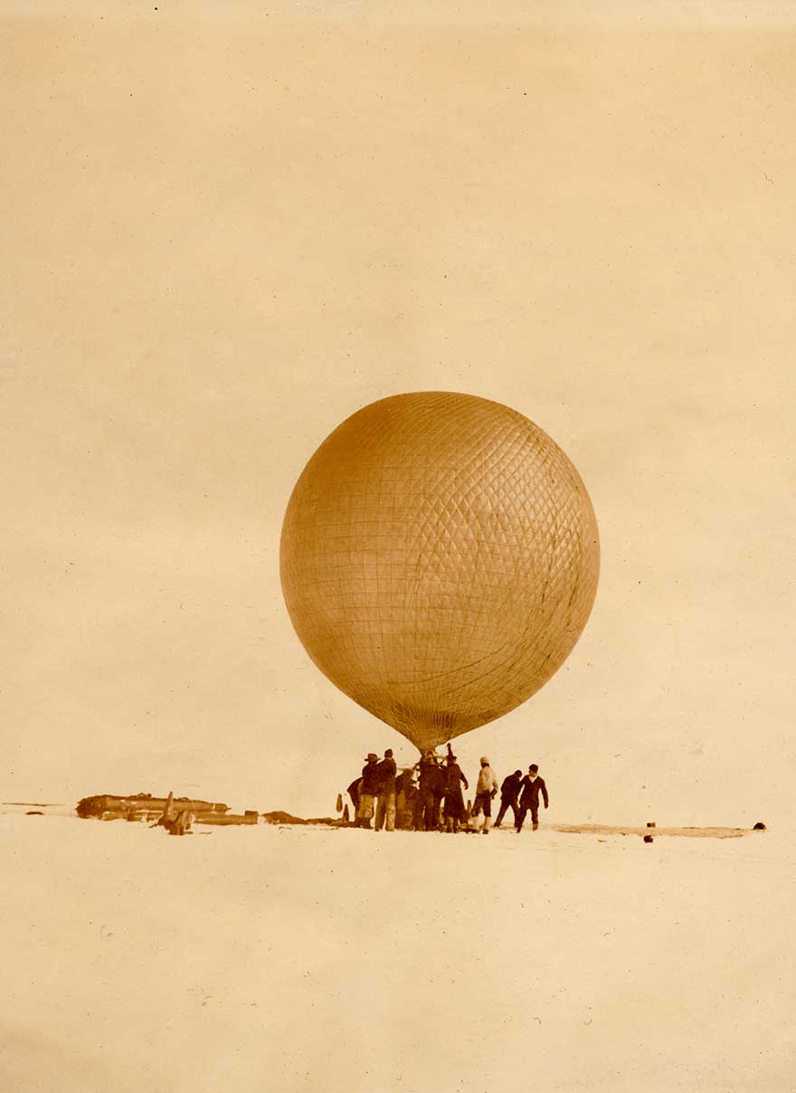 The Antarctic Balloon, which was nicknamed Eva